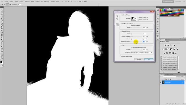 Tutoriel photoshop cs5 detourage d'un personnage et de ses cheveux