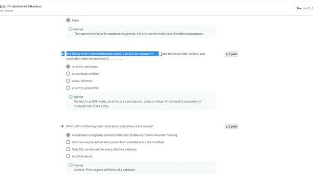 Developing Applications with SQL, Databases, and Django Week 3 Quiz Answer Coursera смотреть онлайн