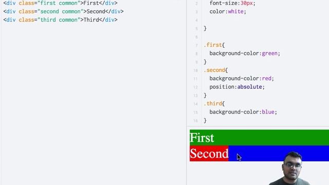 css position property tutorial ( fixed, absolute, relative, static ) смотреть онлайн