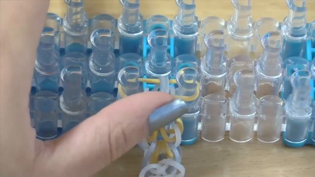 NEW Heart Link Rainbow Loom Bracelet Tutorial | How To смотреть онлайн