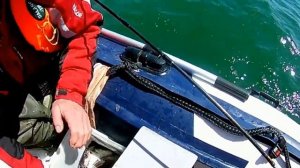 Ловля минтая на пилькер. Ливадия бухта Авангард  Приморский край 2020.