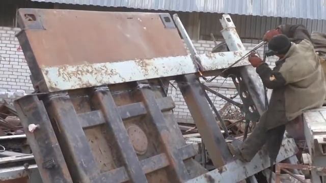 Резка металлолома смотреть онлайн