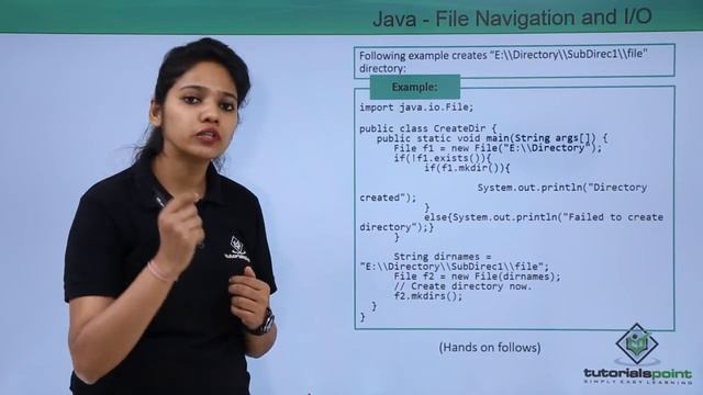 Java - File Navigation & I/O смотреть онлайн