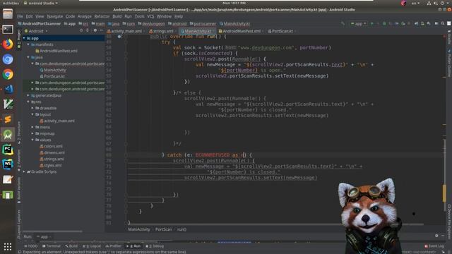 Live Coding: Android Port Scanner смотреть онлайн