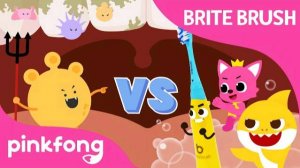 Baby Shark Dance with BriteBrush™️ | Healthy Habit Songs | Pinkfong Songs for Children