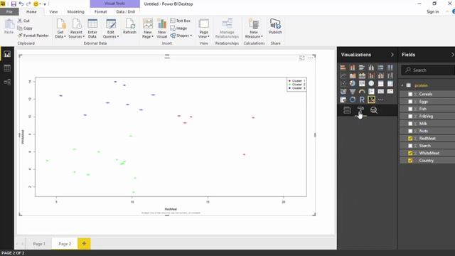 Power BI Clustering Visual смотреть онлайн