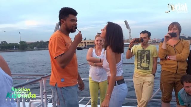 "Мокрая Майка" на Russian Summer Kizomba Festival 2014 смотреть онлайн