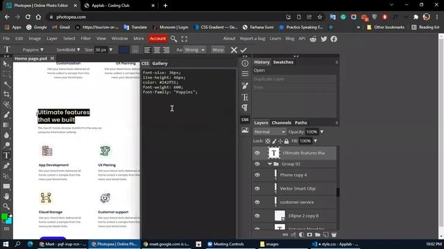 PSD to HTML conversion | Part -03 | Coding Club | Md. Rokibul Hasan смотреть онлайн