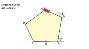 Сумма внешних углов выпуклого многоугольника