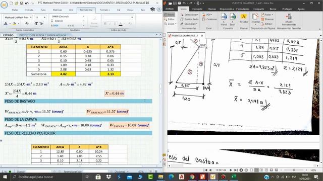PUENTE_ESTRIBO EN MATHCAD PRIME смотреть онлайн