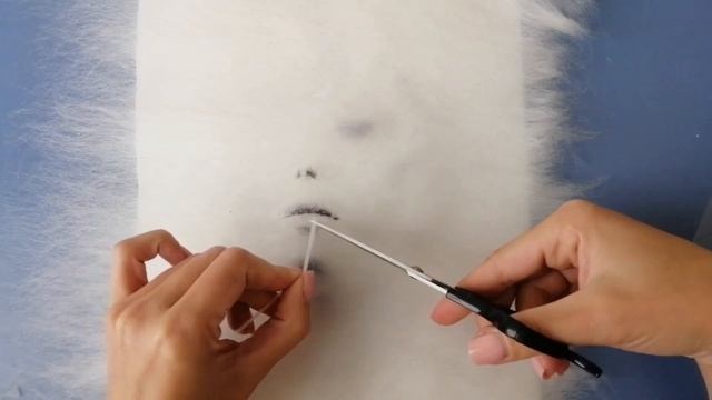 Как рисовать овечьей ШЕРСТЬЮ / Wool painting / Картина из шерсти / FELTING on picture смотреть онлайн