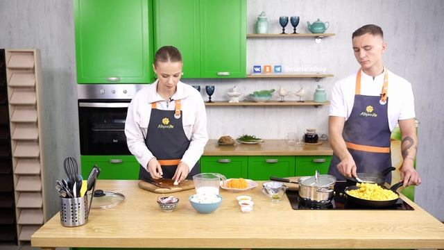 «На кухне с “Мария-Ра”»: готовим тыквенный крем-суп с попкорном