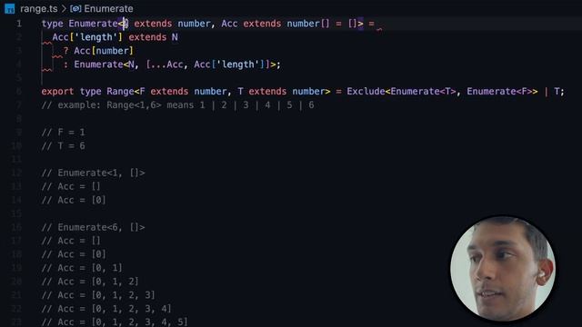 TypeScript | Declaring a RANGE of Integers смотреть онлайн