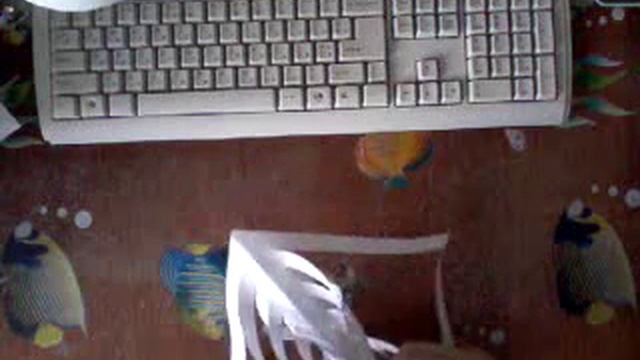 Делаем объемную снежинку. смотреть онлайн