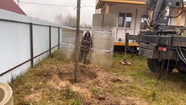 Бурим 12 колечный колодец в Клинском районе смотреть онлайн