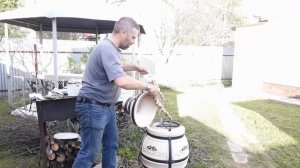 Тандыр Аполлон (Технокерамика). Первое блюдо - куриный шашлык - 21.05.2022г.