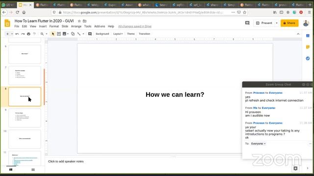 Learn Flutter in 2020 | Sabarinathan | #30dayswebinar | GUVI смотреть онлайн
