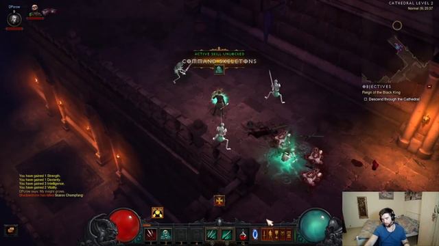 Diablo III Necromancer game play part 1 смотреть онлайн
