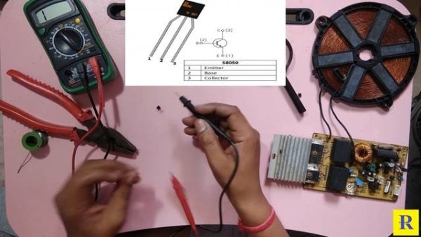 Transistor 8050 8550 Testing | induction heater repairing | part 3  #rkdelex