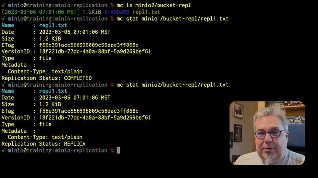 MinIO Object Management: Replication Lab Part I смотреть онлайн