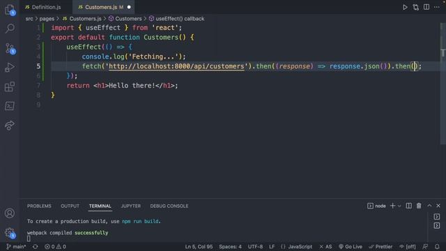 Consume Backend API - React Tutorial 30 смотреть онлайн
