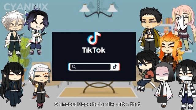 Past Hashira's React To Tanjiro Squad | Demon slayer | Gacha Club | смотреть онлайн