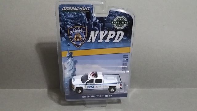 Greenlight NYPD 2015 Chevrolet Silverado смотреть онлайн