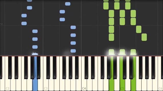 Running in the 90's - Initial D - Maurizio De Jorio [Piano Tutorial] (Synthesia) смотреть онлайн