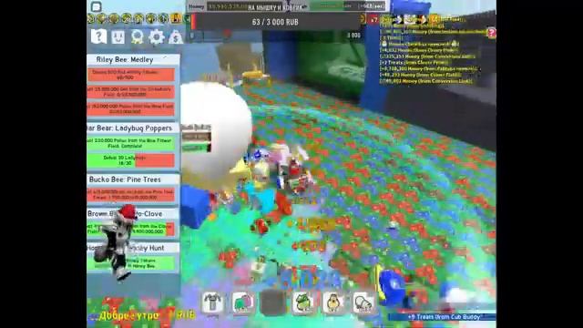 Играем в Bee Swarm Simulator + итоги конкурса смотреть онлайн