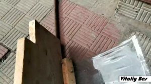 РОВНЫЙ лист из бутылок ( отличный материал для теплиц вместо пленки)