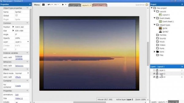 Construct 3 Tutorial: How to Make a Flying Game