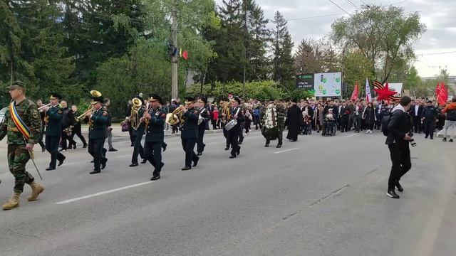 Парад в Бельцах ко Дню Победы - 09 мая 2023 год