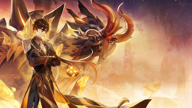 Zhongli Patch 1.5 Desktop Wallpaper Animated смотреть онлайн