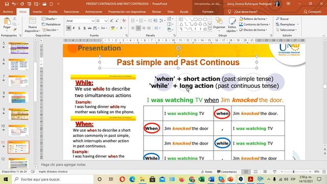 Session 11_Group A_ Present Continuous and Past Continuous смотреть онлайн