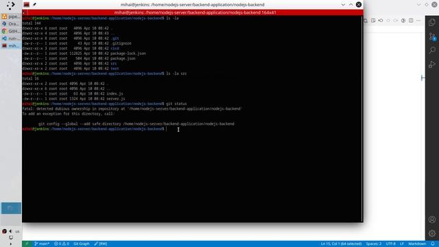 Create Jenkins pipeline, part 22 | Run nodejs-backend server | tutorial смотреть онлайн