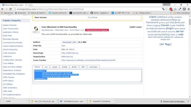 Curso JSF 2, Spring 4, Hibernate 4, Oracle 11g, Weblogic 12c, Primefaces 5 y BootsFaces - Clase 3 смотреть онлайн