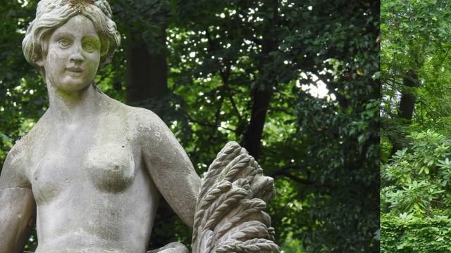 Прекрасный парк Сан-Суси! Статуи, прекрасные замки./Мои прогулки по Германии! смотреть онлайн