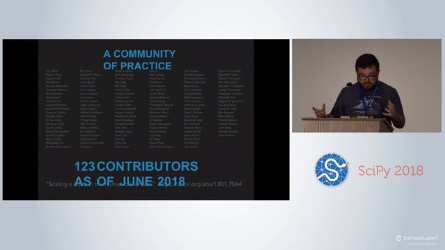 SciPy Tools Plenary Session Day 2 | SciPy 2018 смотреть онлайн