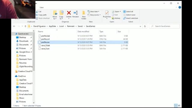 Remnant: From The Ashes Deleted Save Profile Recovery