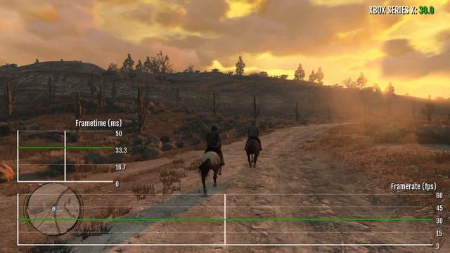 Red Dead Redemption - Xbox Series X Frame Rate Analysis