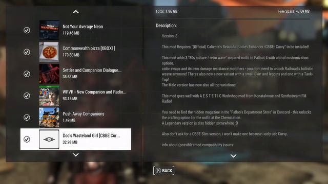 Fallout 4 (Xbox One) My loadorder смотреть онлайн