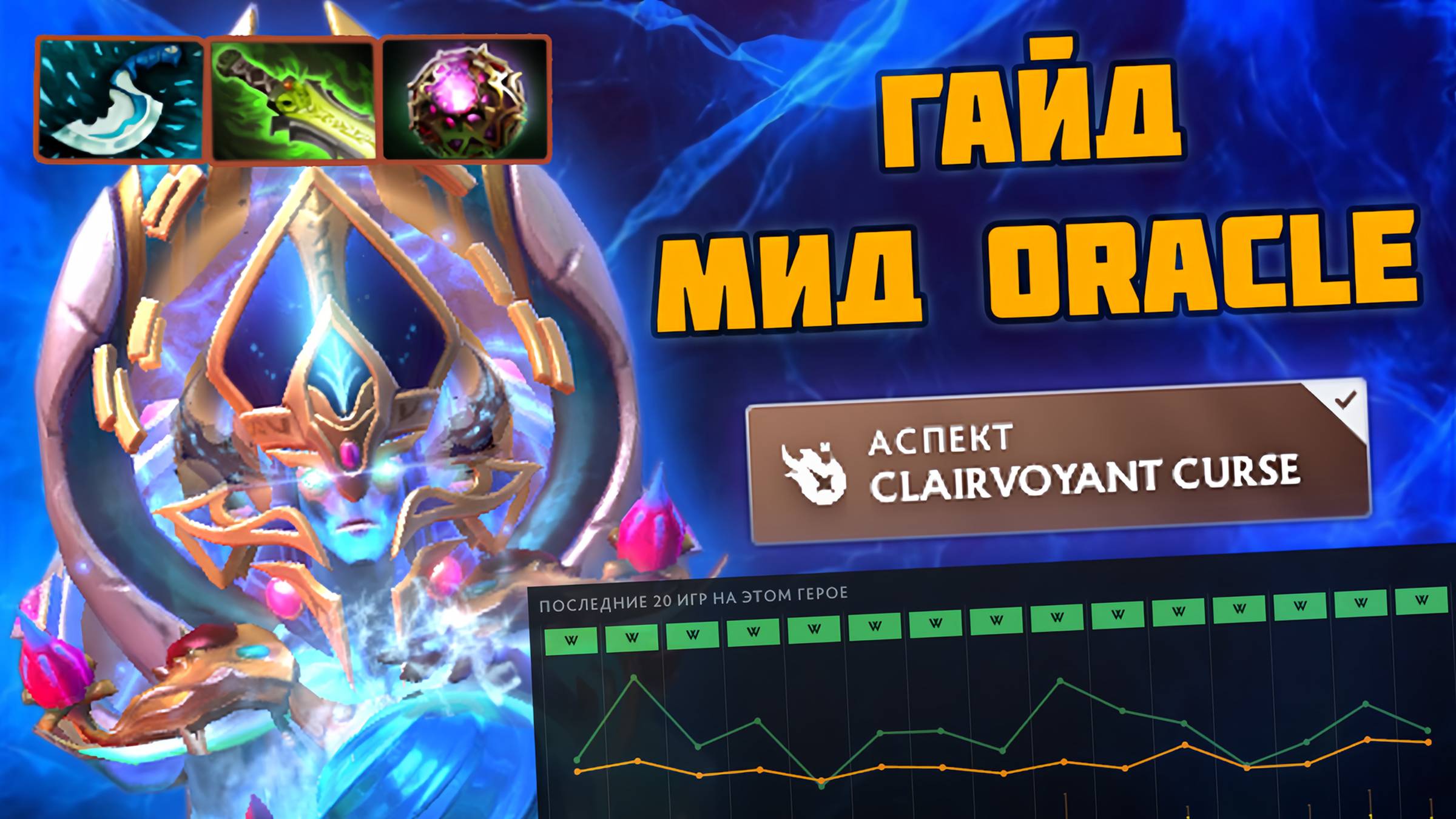 Лучший герой для буста | Гайд на мидового оракла - Mid oracle dota 2 смотреть онлайн