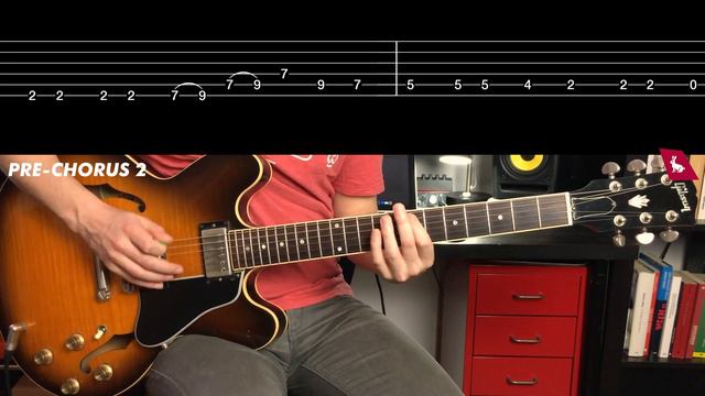Arctic Monkeys - R U Mine? - How to play on Guitar (Tutorial with Tabs on Screen) смотреть онлайн