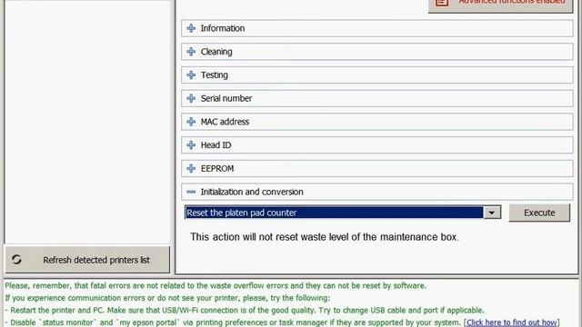 Reset Epson XP-970, ET-16600, L15150 platen pad Waste Ink Counter absolutely Free! смотреть онлайн