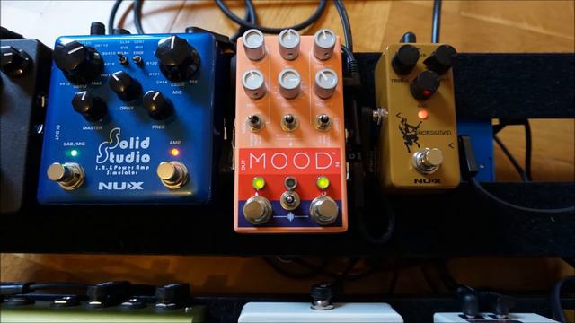 Nux Horseman, Chase Bliss Mood & Baritone Jazzmaster-demo смотреть онлайн