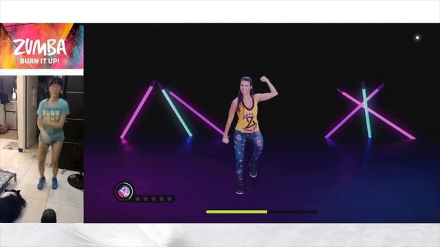 191123-Switch尊巴有氧ZUMBA!BURN IT UP!//開箱!!~跳完心率飆到140!!舞蹈白癡也能爆汗!喘到炸啦~~~ смотреть онлайн
