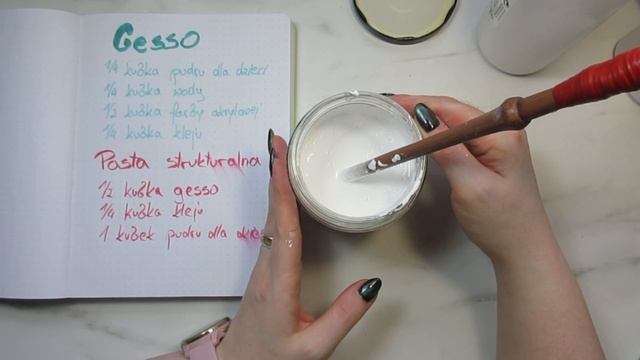 Media Hand Made - Gesso I Pasta Strukturalna
