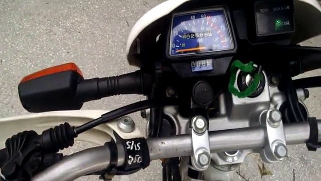 1994 Yamaha XT 225 Serow смотреть онлайн