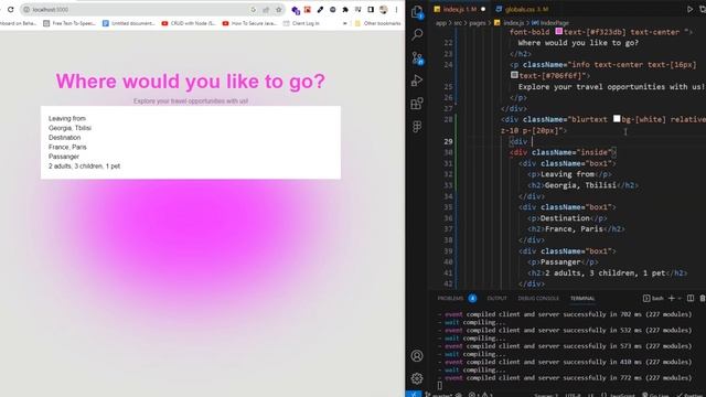 Tailwind Css Tutorial | Gradient - Backdrop Blur смотреть онлайн