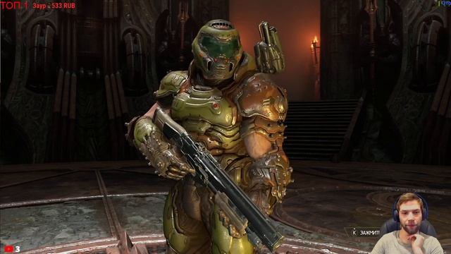 Doom Eternal - АД ПРИШЕЛ НА ЗЕМЛЮ - ПРОХОЖДЕНИЕ №1 смотреть онлайн
